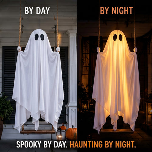 Hallowa™ - 5FT Light-Up Hanging Ghost