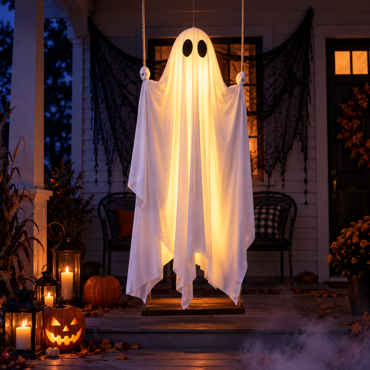 Hallowa™ - 5FT Light-Up Hanging Ghost