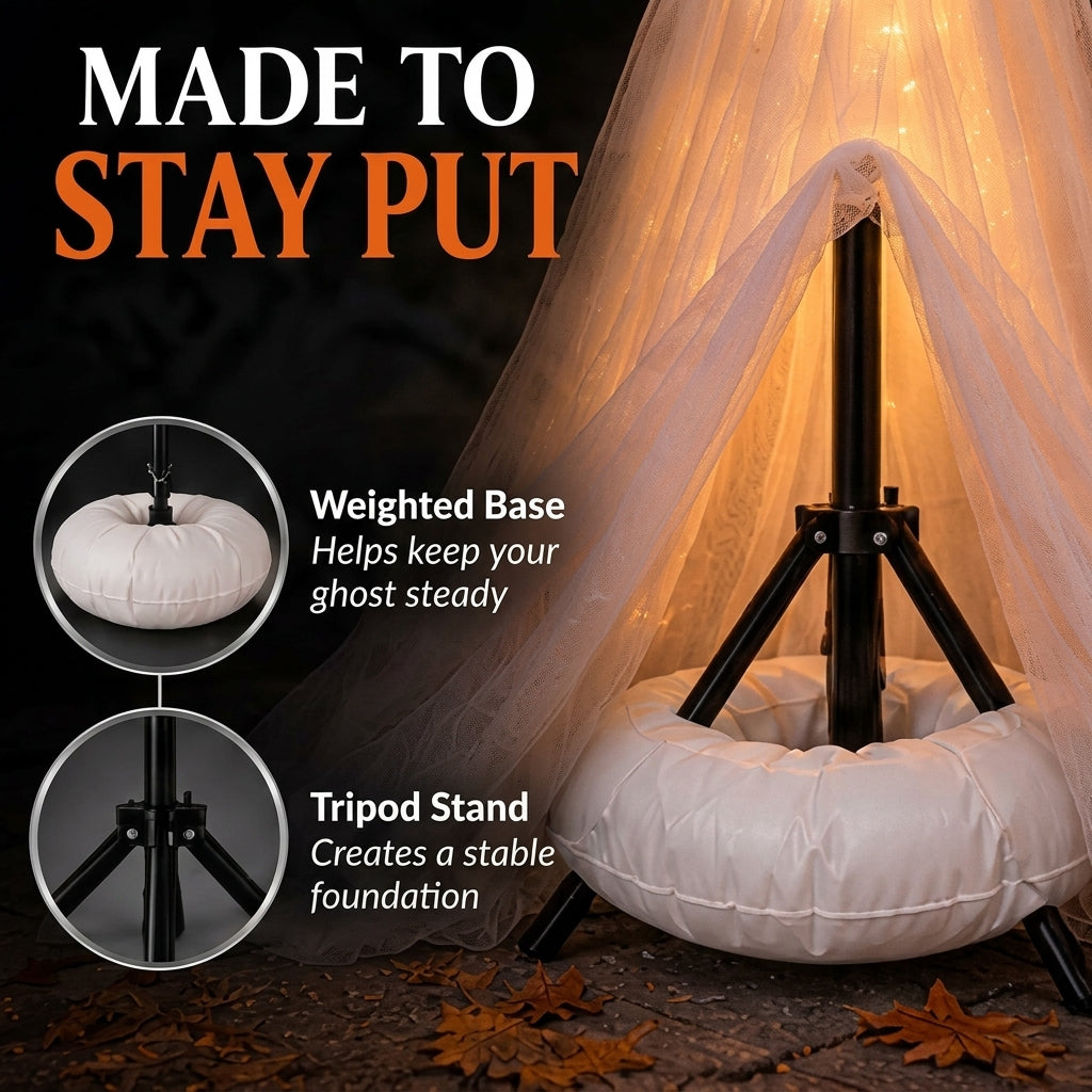 Hallowa™ - 2-Pack 5FT Light-Up Ghosts